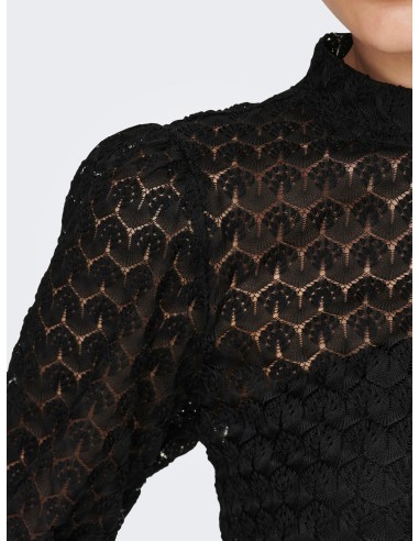 TOP ENCAJES JDYAVERY Black/Negro