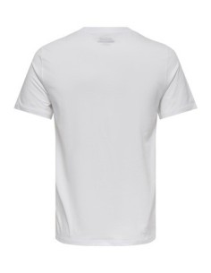 CAMISETA BÁSICA ONSMAX LIFE SS STITCH TEE NOOS White/Blanco 2