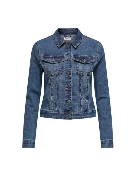 CHAQUETA VAQUERA JDYMOON L/S JACKET DNM MIX Dark Blue Denim