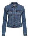 CHAQUETA VAQUERA JDYMOON L/S JACKET DNM MIX Dark Blue Denim