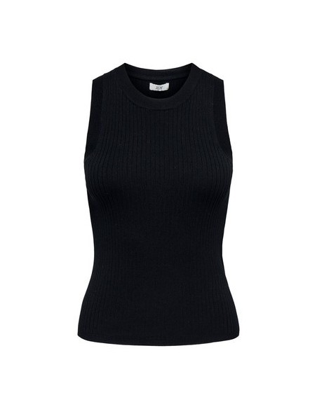 JDYAYA TANK TOP KNT NOOS Black/Negro