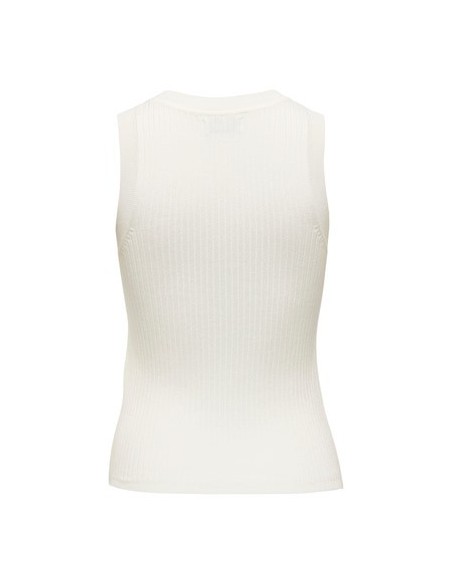 JDYAYA TANK TOP KNT NOOS Cloud Dancer/Blanco