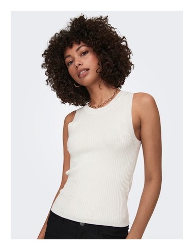 JDYAYA TANK TOP KNT NOOS Cloud Dancer/Blanco