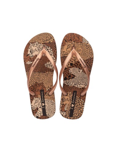 CHANCLA IPANEMA ANIMAL PRINT VI FEM 83617 Beige/Gold