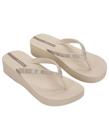 CHANCLA IPANEMA MESH X PLAT FEM Beige