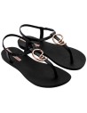 CHANCLA IPANEMA CLASS STYLISH SANDAL FEM Negro Dorado