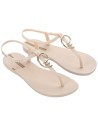 CHANCLA IPANEMA CLASS STYLISH SANDAL FEM Beige Dorado