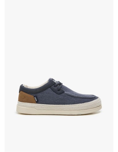 Bambas Yute Wallabe Cordones azul LOIS