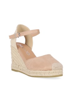 Sandalias Tejido de Mujer Chika10 Cuña alta Nude 2