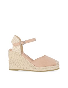 Sandalias Tejido de Mujer Chika10 Cuña alta Nude