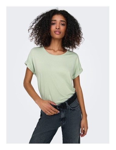 CAMISETA HOLGADA ONLMOSTER S/S O-NECK TOP NOOS JRS Laurel Green