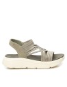 SANDALIAS DE MUJER 144100 XTI Kaki