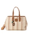BOLSO RAFIA 184439 XTI Taupe