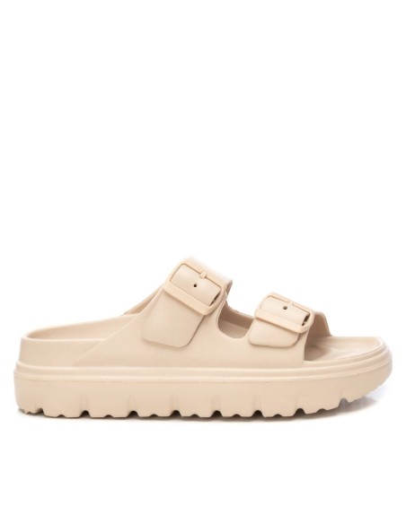 Chancla de mujer de la marca Xti 142550 Beige Chancla de mujer de la marca Xti 142550 Beige
