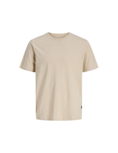JORCIRCLE TEE SS CREW NECK SMU Moonbeam/Beige JORCIRCLE TEE SS CREW NECK SMU Moonbeam/Beige