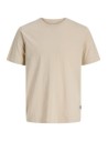 JORCIRCLE TEE SS CREW NECK SMU Moonbeam/Beige