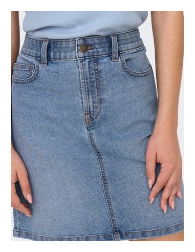JDYMOON HW REG SKIRT DNM MIX Medium Blue Denim