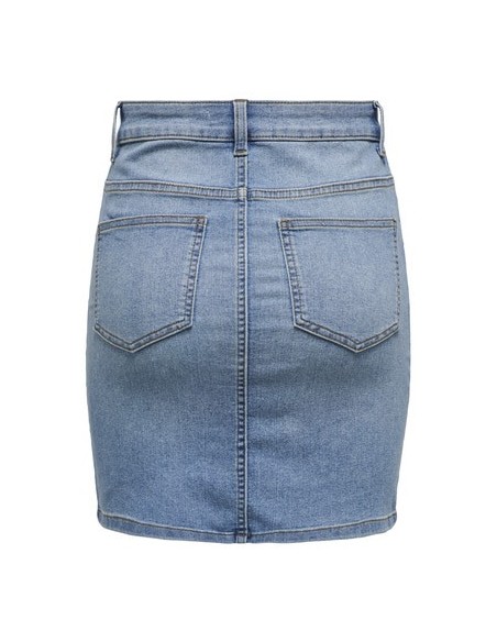 JDYMOON HW REG SKIRT DNM MIX Medium Blue Denim