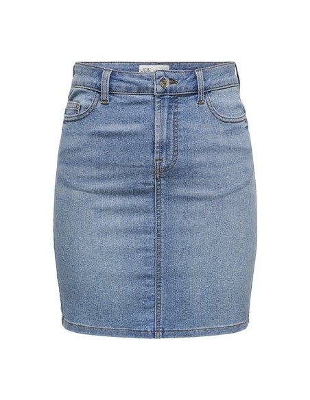 JDYMOON HW REG SKIRT DNM MIX Medium Blue Denim JDYMOON HW REG SKIRT DNM MIX Medium Blue Denim