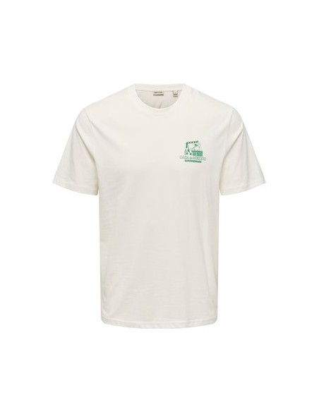 ONSMANUEL CASA LIFE REG SS DESERT TEE Cloud Dancer ONSMANUEL CASA LIFE REG SS DESERT TEE Cloud Dancer