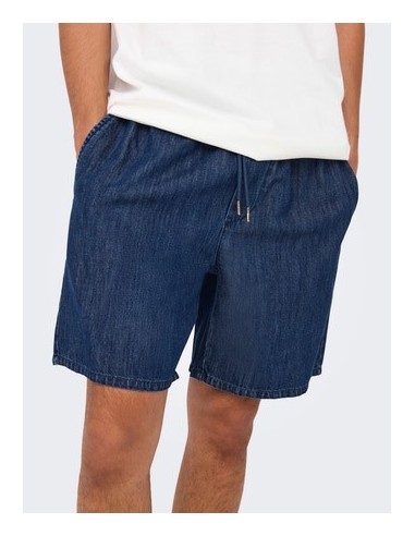 ONSTEL DB 3608 DNM SHORTS Dark Blue Denim