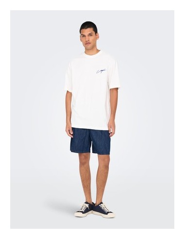 ONSTEL DB 3608 DNM SHORTS Dark Blue Denim