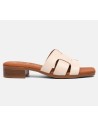 Sandalia Mujer Piel Ingrid Hielo OH! MY SANDALS 5600