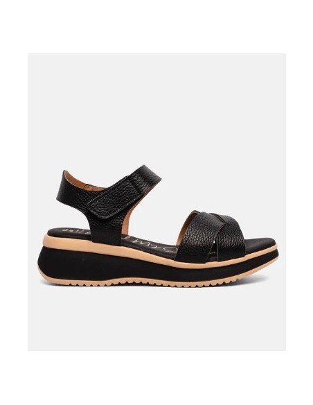 Sandalia Mujer Piel Tania Negro OH! MY SANDALS 5662 Sandalia Mujer Piel Tania Negro OH! MY SANDALS 5662