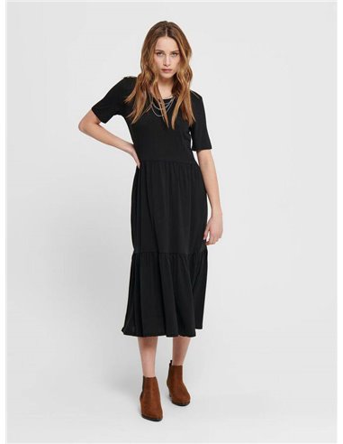 VESTIDO MAXI JDYDALILA Black/Negro