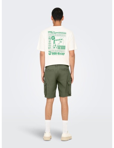 BERMUDAS ONSCAM CARGO DEEP GREEN