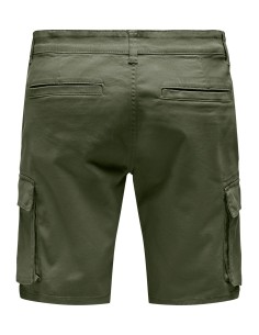 BERMUDAS ONSCAM CARGO DEEP GREEN 2