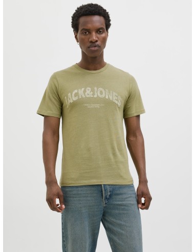 CAMISETA JORALMERIA BOLD BRANDING TEE SS CN LN Cedar/Verde