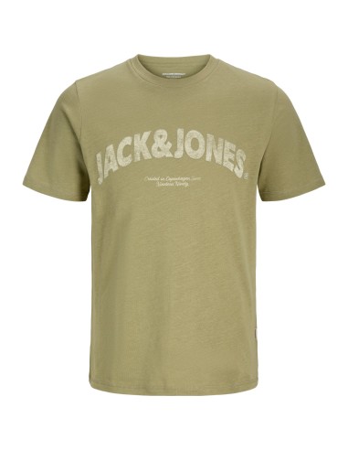 CAMISETA JORALMERIA BOLD BRANDING TEE SS CN LN Cedar/Verde