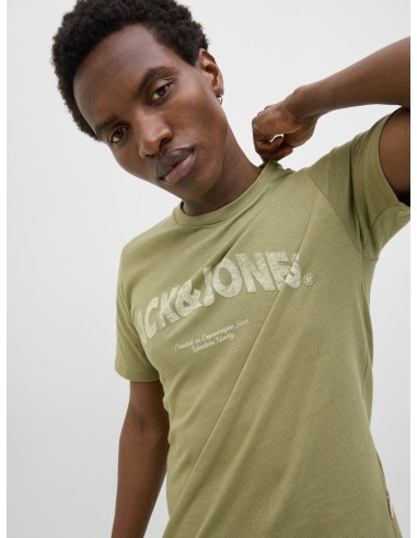 CAMISETA JORALMERIA BOLD BRANDING TEE SS CN LN Cedar/Verde