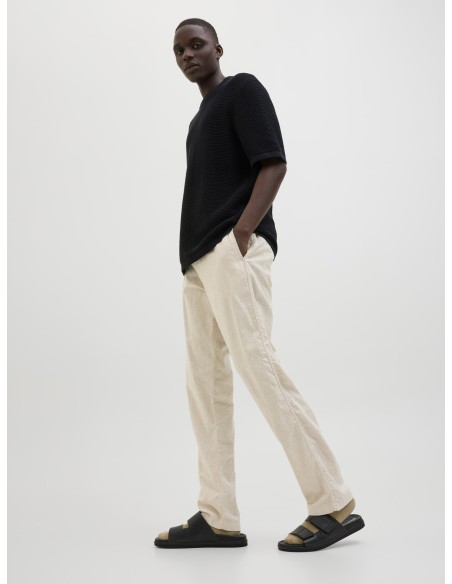 PANTALON JPSTKANE HYBRID BONDI JOGGER SN Moonbeam/Beige