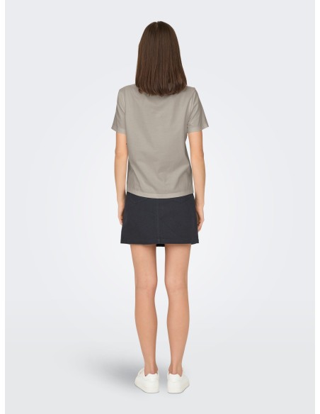 CAMISETA JDYSELMA S/S CROCHET POCKET TOP JRS NOOS Chateau Gray