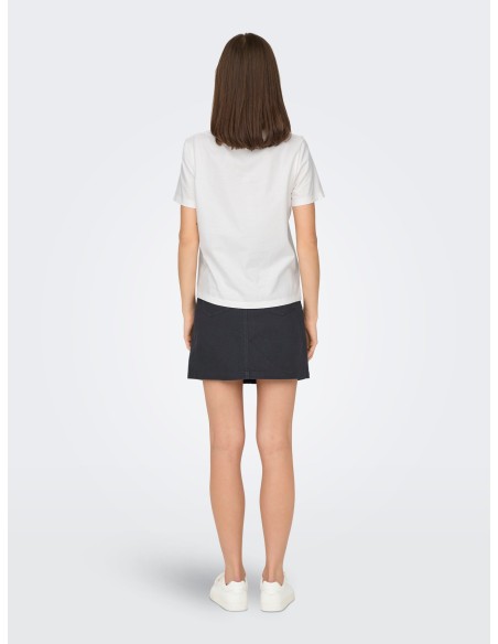 CAMISETA JDYSELMA S/S CROCHET POCKET TOP JRS NOOS Cloud Dancer