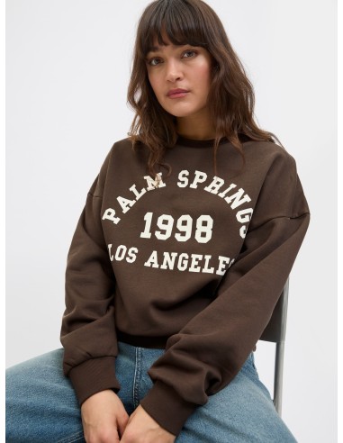 SUDADERA JXMERLE RLX SHORT LS CREW SWT LN Bracken PALM SPRINGS