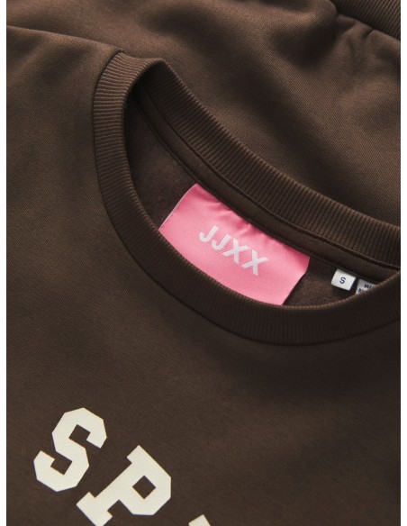 SUDADERA JXMERLE RLX SHORT LS CREW SWT LN Bracken PALM SPRINGS