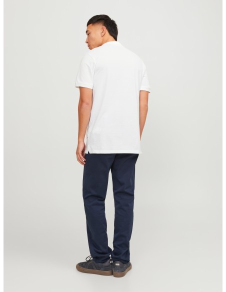 POLO JJEBASIC POLO SS NOOS White SLIM FIT