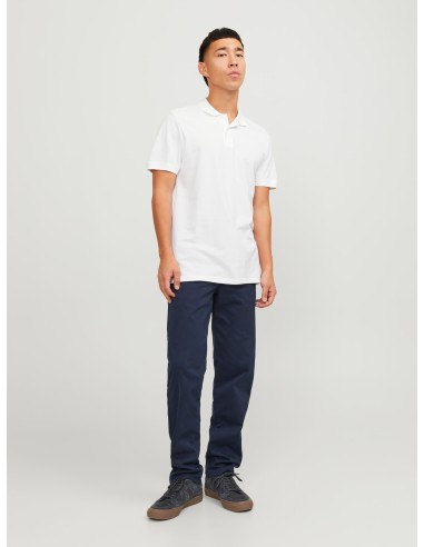 POLO JJEBASIC POLO SS NOOS White SLIM FIT