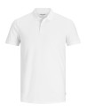 POLO JJEBASIC POLO SS NOOS White SLIM FIT