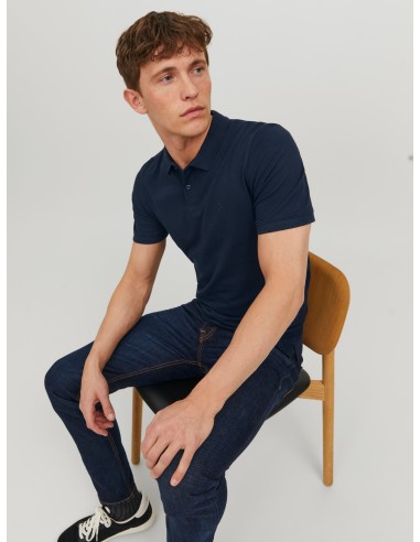 POLO JJEBASIC POLO SS NOOS Navy Blazer SLIM FIT