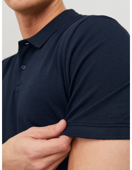 POLO JJEBASIC POLO SS NOOS Navy Blazer SLIM FIT