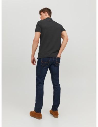 POLO JJEBASIC POLO SS NOOS Black SLIM FIT