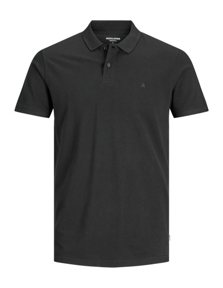 POLO JJEBASIC POLO SS NOOS Black SLIM FIT