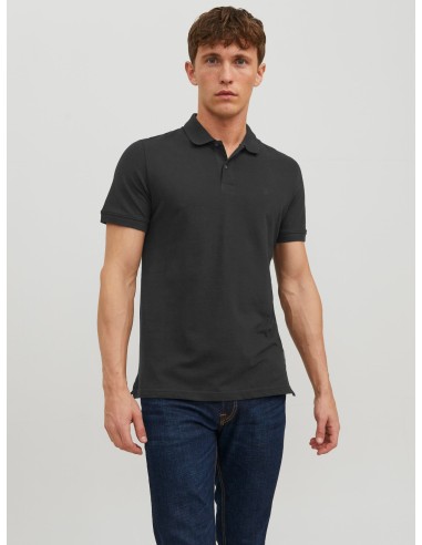 POLO JJEBASIC POLO SS NOOS Black SLIM FIT