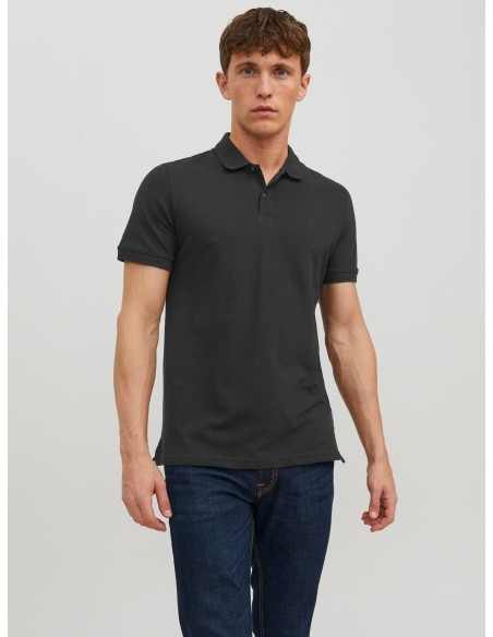 POLO JJEBASIC POLO SS NOOS Black SLIM FIT