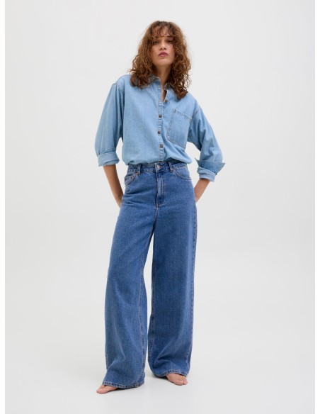 VAQUERO JXTOKYO WIDE HW MR6002 DNM NOOS Medium Blue Denim
