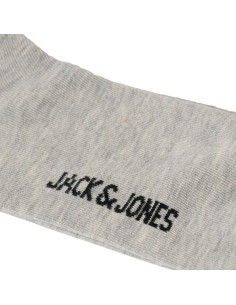 CALCETINES JJDONGO SHORT SOCK NOOS Light Grey Melange/Gris Claro 2